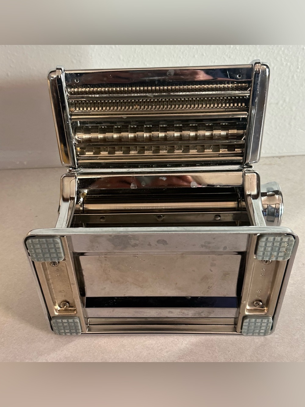VTG Marcato Atlas 150 mm Pasta Machine Noodle Maker Made in Italy with Box - Picture 11 of 16